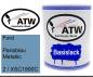 Preview: Ford, Parisblau Metallic, 2 / XSC1900C: 1L Lackdose, von ATW Autoteile West.